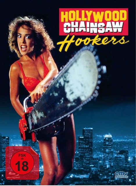 Hollywood Chainsaw Hookers (Blu-ray & DVD im Mediabook), 1 Blu-ray Disc und 1 DVD