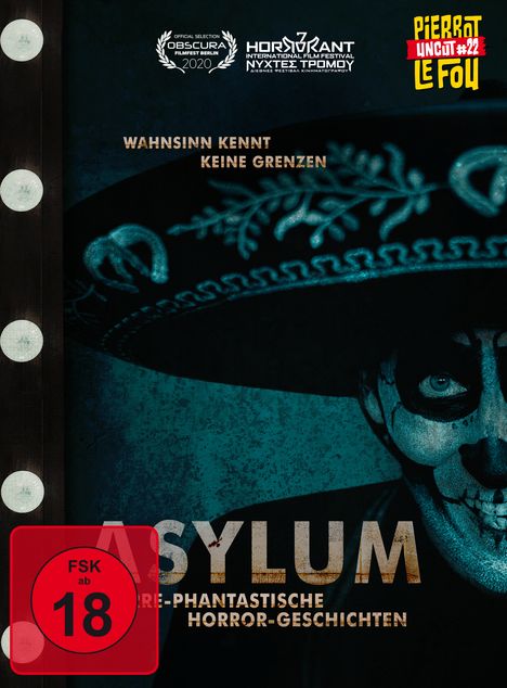 Asylum: Irre-phantastische Horror-Geschichten (Blu-ray &amp; DVD im Mediabook), 1 Blu-ray Disc und 1 DVD