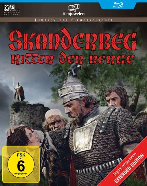 Skanderbeg - Ritter der Berge (Extended Edition) (Blu-ray), Blu-ray Disc