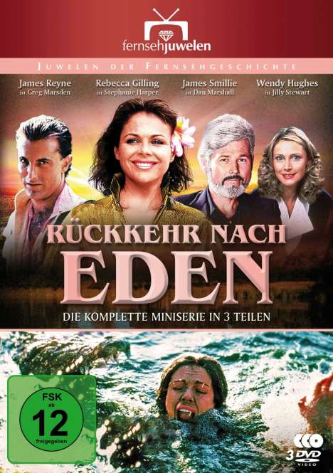 Rückkehr nach Eden (Komplette Mini-Serie), 3 DVDs