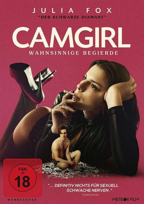 Camgirl - Wahnsinnige Begierde, DVD