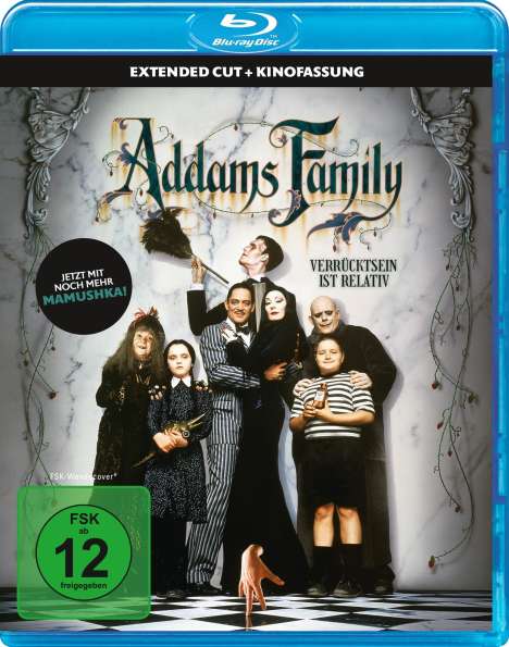 Addams Family (Blu-ray), DVD