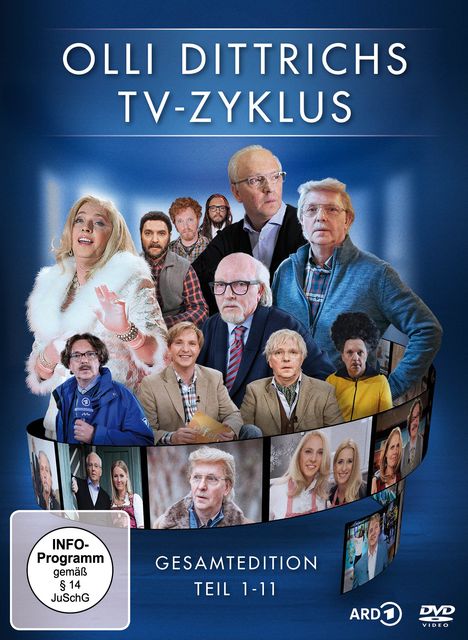 Olli Dittrichs TV-Zyklus - Gesamtedition Teil 1-11, 2 DVDs