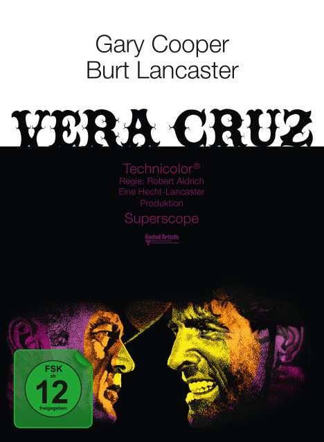 Vera Cruz (Blu-ray &amp; DVD im Mediabook), 1 Blu-ray Disc und 1 DVD
