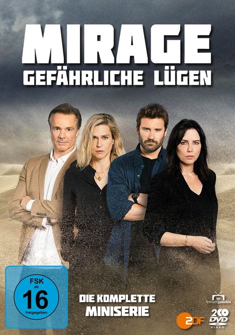 Mirage - Gefährliche Lügen (Komplette Serie), 2 DVDs