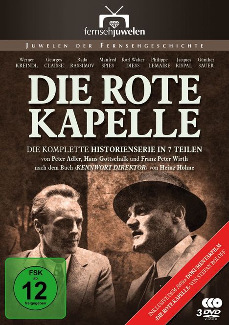 Die rote Kapelle, 3 DVDs