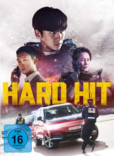 Hard Hit (Blu-ray &amp; DVD im Mediabook), 1 Blu-ray Disc und 1 DVD