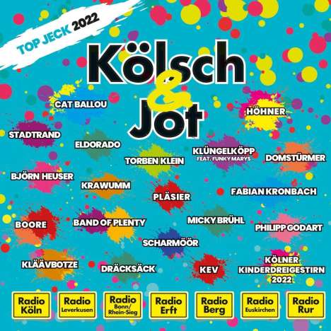 Koelsch &amp; Jot-Top Jeck 2022, CD
