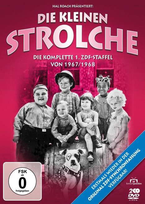 Die kleinen Strolche Staffel 1 (ZDF-Fassung), 2 DVDs