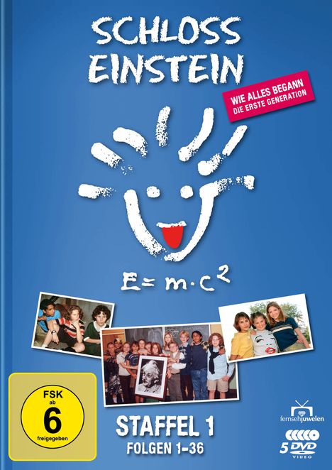 Schloss Einstein Staffel 1, 4 DVDs