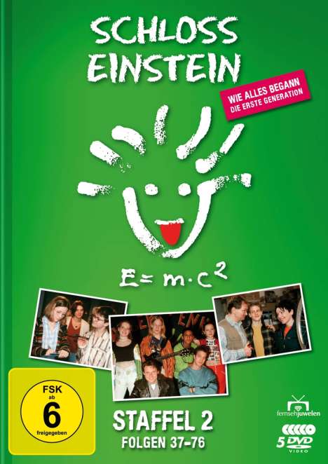 Schloss Einstein Staffel 2, 5 DVDs