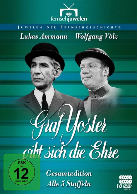 Graf Yoster gibt sich die Ehre (Gesamtedition), 10 DVDs