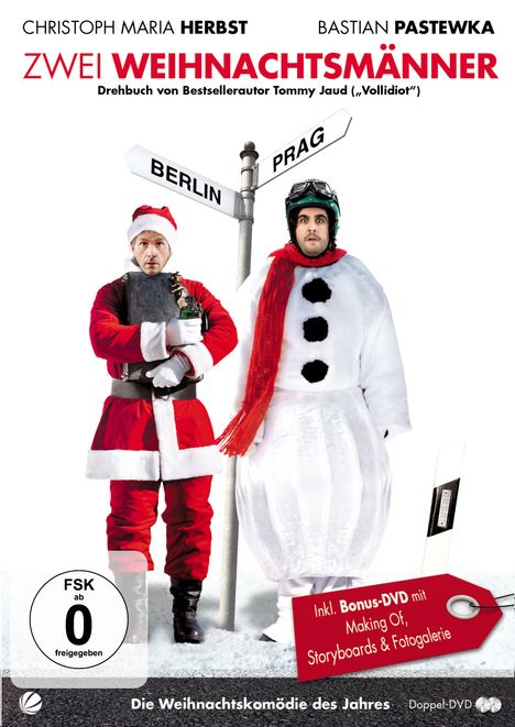 Zwei Weihnachtsmänner, 2 DVDs