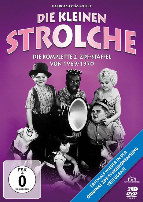 Die kleinen Strolche Staffel 2 (ZDF-Fassung), 3 DVDs