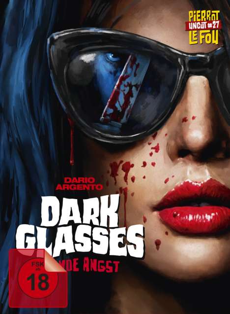 Dark Glasses - Blinde Angst (Blu-ray &amp; DVD im Mediabook), 1 Blu-ray Disc und 1 DVD