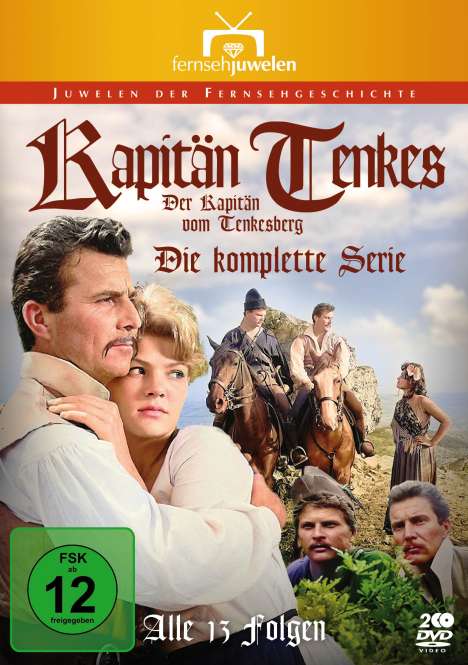 Kapitän Tenkes - Der Kapitän vom Tenkesberg (Komplette Serie), 2 DVDs