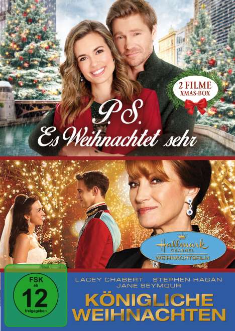 P.S. Es weihnachtet sehr / Königliche Weihnachten, 2 DVDs