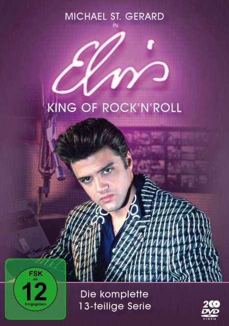 Elvis - King of Rock 'n' Roll (Komplette Serie), 2 DVDs