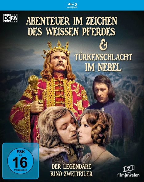 Abenteuer im Zeichen des weißen Pferdes / Türkenschlacht im Nebel (Blu-ray), Blu-ray Disc