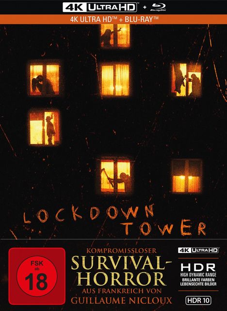 Lockdown Tower (Ultra HD Blu-ray &amp; Blu-ray im Mediabook), 1 Ultra HD Blu-ray und 1 Blu-ray Disc
