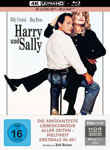 Harry und Sally (Ultra HD Blu-ray &amp; Blu-ray im Mediabook), 1 Ultra HD Blu-ray und 1 Blu-ray Disc