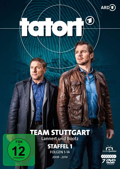 Tatort Team Stuttgart - Lannert &amp; Bootz Staffel 1, 7 DVDs