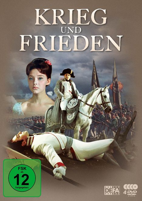 Krieg und Frieden (1966), 4 DVDs