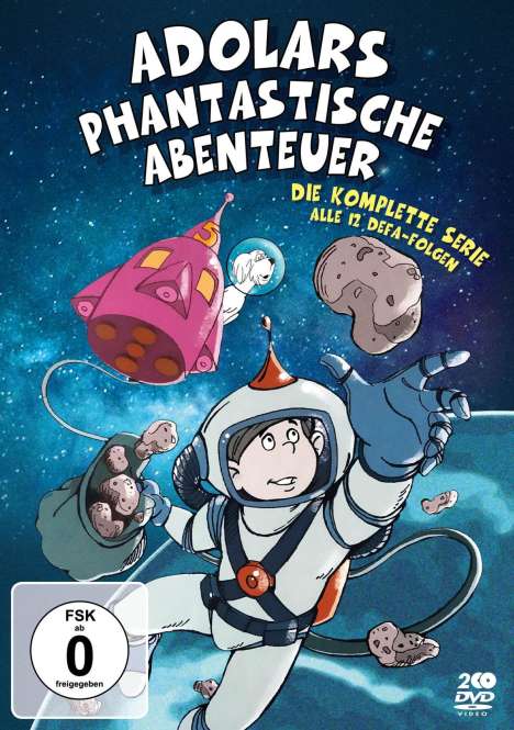 Adolars phantastische Abenteuer (Komplette Serie), 2 DVDs