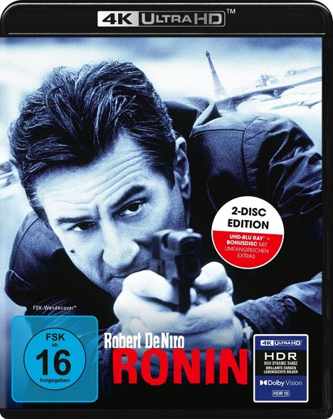 Ronin (Ultra HD Blu-ray), 1 Ultra HD Blu-ray und 1 Blu-ray Disc