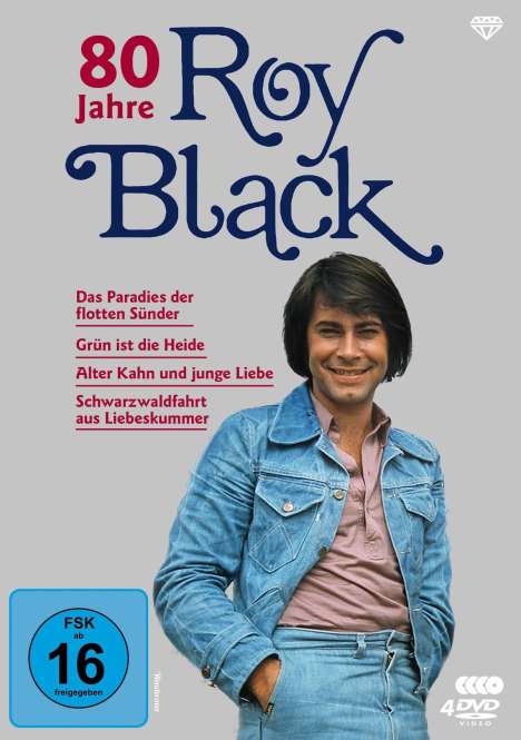 80 Jahre Roy Black, 4 DVDs