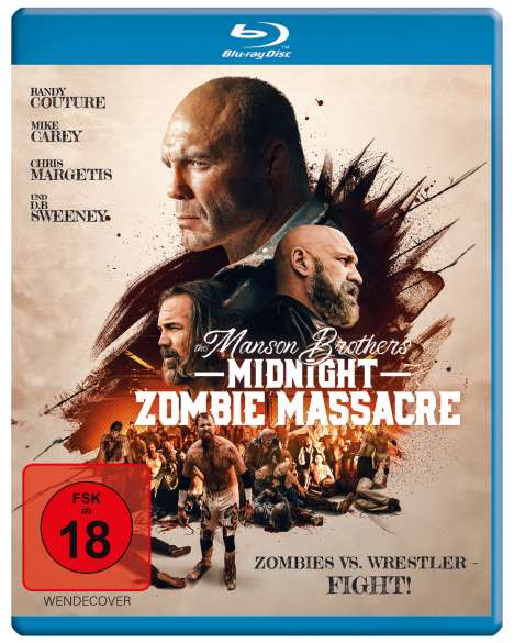 The Manson Brothers Midnight Zombie Massacre (Blu-ray), Blu-ray Disc