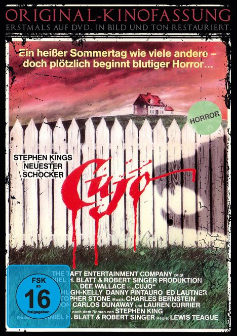 Cujo, DVD