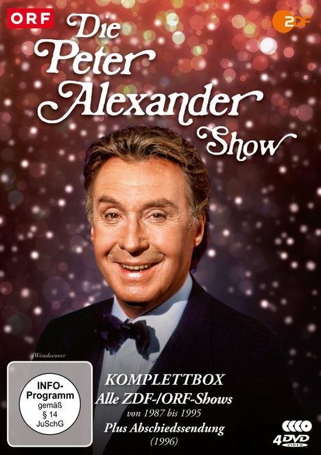 Die Peter Alexander Show (Komplettbox), 4 DVDs