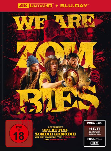 We Are Zombies (Ultra HD Blu-ray &amp; Blu-ray im Mediabook), 1 Ultra HD Blu-ray und 1 Blu-ray Disc