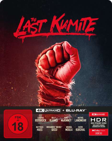 The Last Kumite (Ultra HD Blu-ray &amp; Blu-ray im Steelbook), 1 Ultra HD Blu-ray und 1 Blu-ray Disc