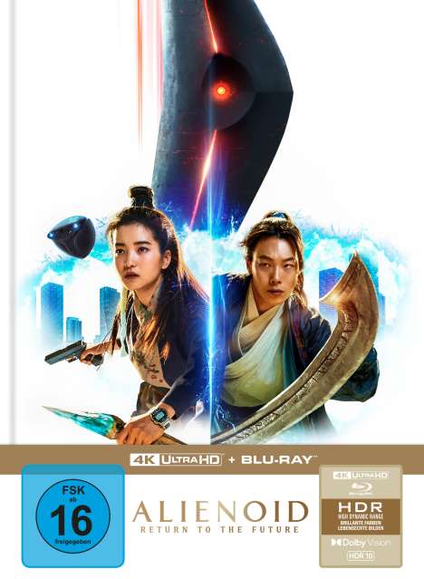 Alienoid 2: Return to the Future (Ultra HD Blu-ray &amp; Blu-ray im Mediabook), 1 Ultra HD Blu-ray und 1 Blu-ray Disc