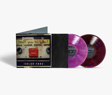 Solar Fake: Don't Push This Button! (Colored Vinyl), 2 LPs
