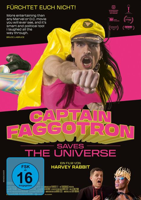 Captain Faggotron Saves the Universe, DVD