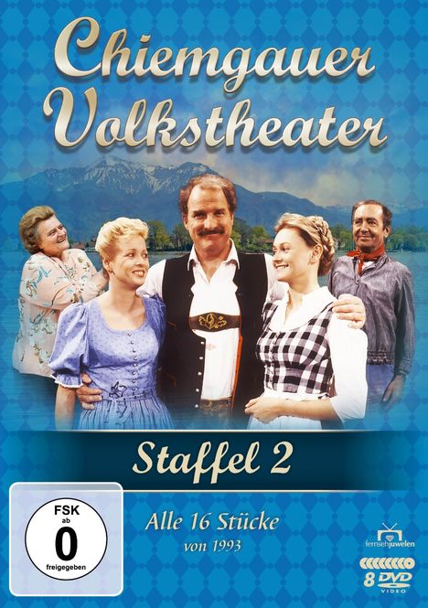 Chiemgauer Volkstheater Staffel 2, 8 DVDs