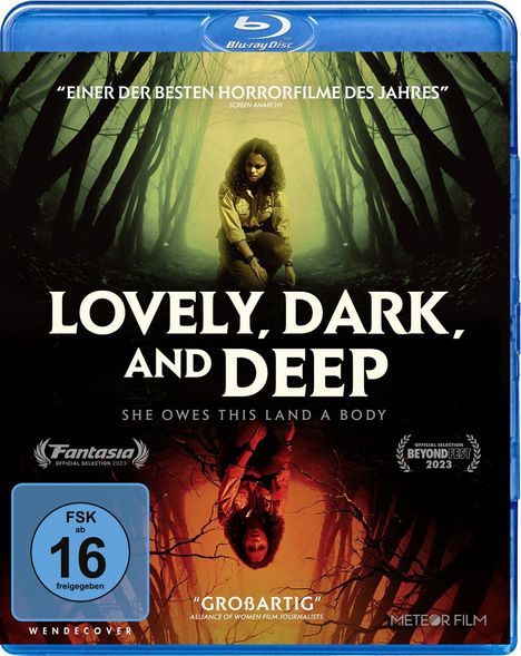 Lovely, Dark, and Deep (Blu-ray), Blu-ray Disc