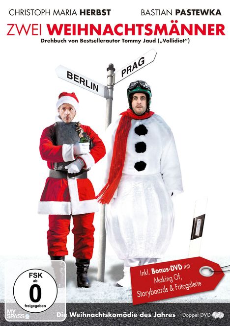 Zwei Weihnachtsmänner, 2 DVDs