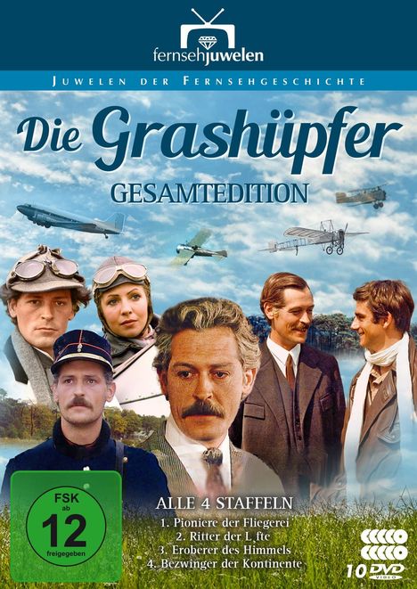 Die Grashüpfer (Komplette Serie), 10 DVDs