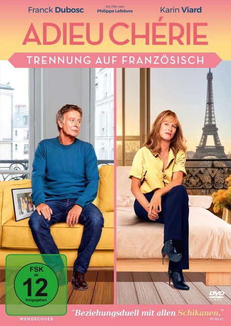 Adieu Chérie - Trennung auf Französisch, DVD