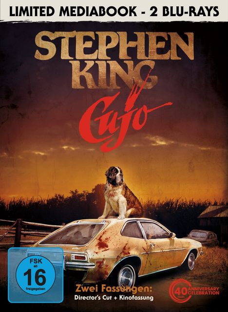 Cujo (Blu-ray im Mediabook), 2 Blu-ray Discs