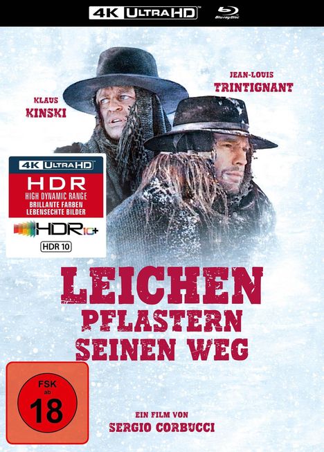 Leichen pflastern seinen Weg (Ultra HD Blu-ray &amp; Blu-ray im Mediabook), 1 Ultra HD Blu-ray und 1 Blu-ray Disc