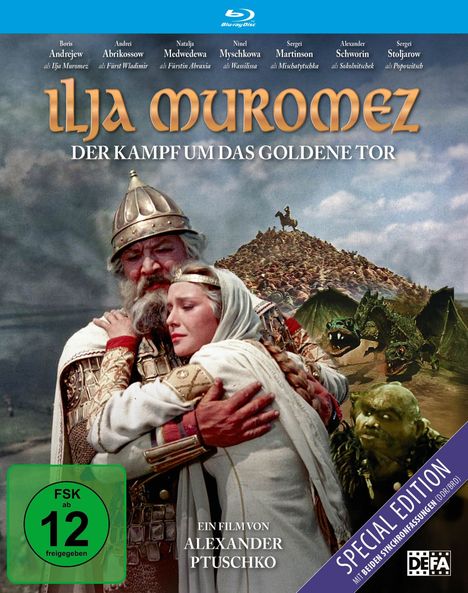 Ilja Muromez - Der Kampf um das goldene Tor (Blu-ray), Blu-ray Disc