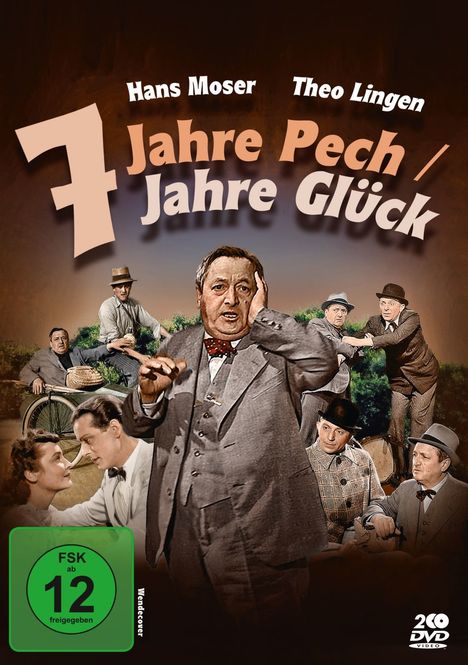 Sieben Jahre Pech / Sieben Jahre Glück, 2 DVDs