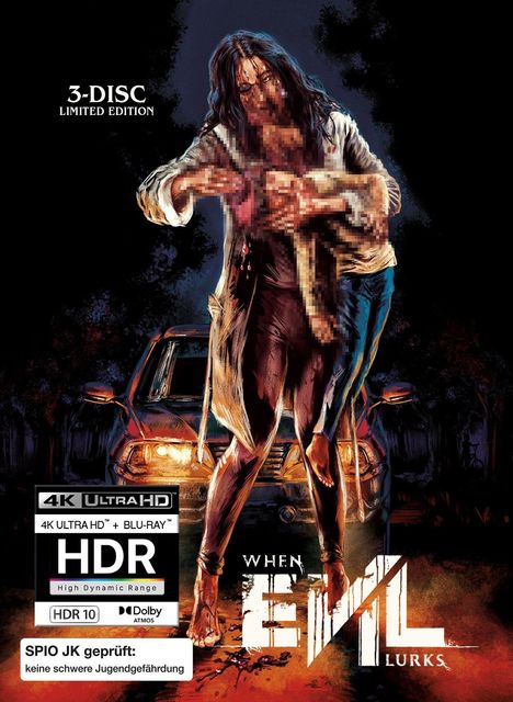 When Evil Lurks (Ultra HD Blu-ray & Blu-ray im Mediabook), 1 Ultra HD Blu-ray und 2 Blu-ray Discs