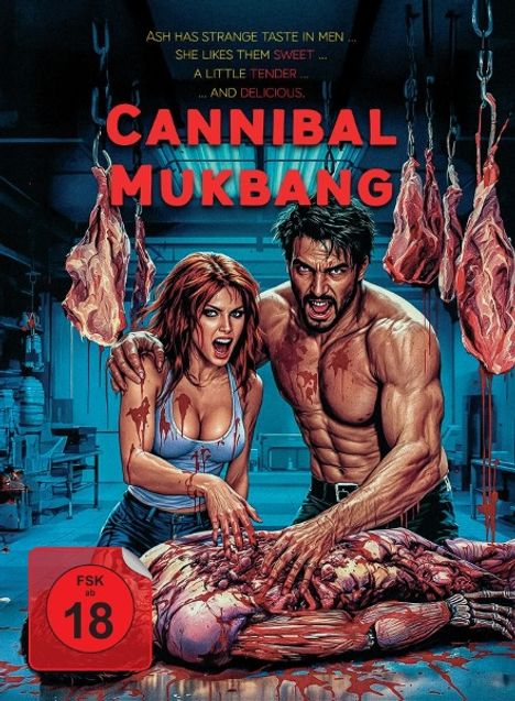 Cannibal Mukbang (Blu-ray & DVD im Mediabook), 1 Blu-ray Disc und 1 DVD