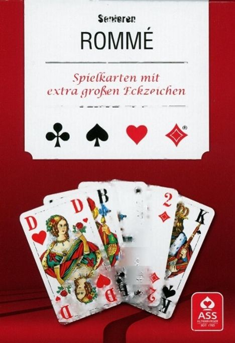 Senioren Rommé in Stülpschachtel, Spiele